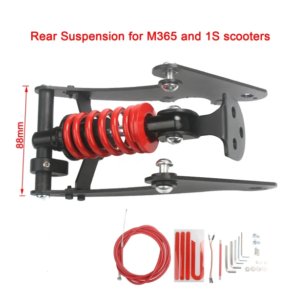 Scooter Rear Suspension for Xiaomi M365 Pro/Pro2 | Shock Absorber & Fork Accessories for Enhanced Comfort - Image 8