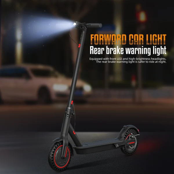 350W Foldable Electric Scooter | Dual Brake System, Explosion-Proof Tires, Lightweight E-Scooter for Adults & Teens - Image 6