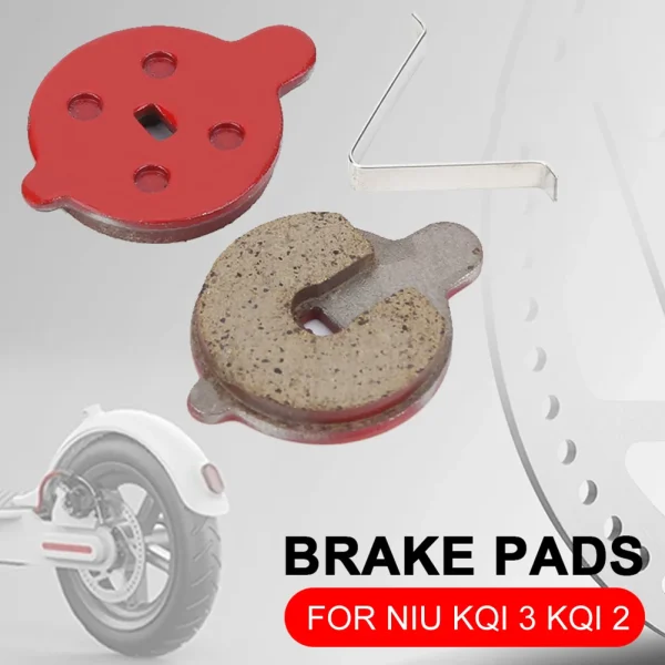 1-5Pairs Scooter Hydraulic Disc Brake Pads Electric Scooter Resin Brake Pads Cycling Replacement Parts for NIU KQI 3 KQI 2 Pro - Image 2