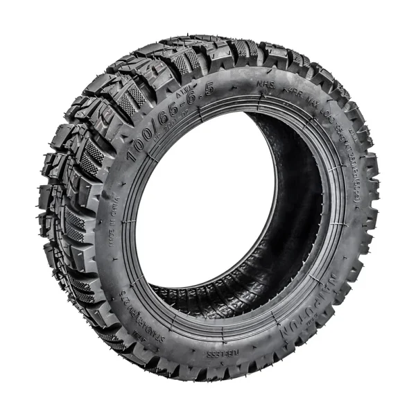 100/65-6.5 Thickened Vacuum Tire 11 Inch Electric Scooter Modified Tire Off-Road Tubeless Tyre with Nozzle - Image 3