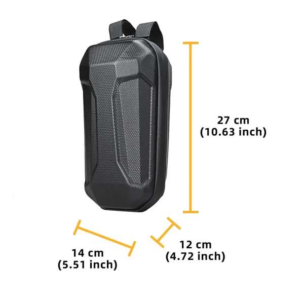 2-5L Universal Electric Scooter Front Bag Waterproof Rainproof Bike Bag Parts EVA Hard Shell Electric Scooter Hanging Bags - Image 16