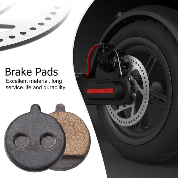 4-12 Pairs Brake Pads for KUGOO M4 PRO Electric Scooter | Replacement Caliper Disc Braking Parts - Image 3