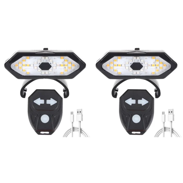 Modified Turn Signal Lamp for Xiaomi M365 1S pro Pro2 for MI3 Electric Scooter USB Rechargable Smart Wireless Light Accessories - Image 8