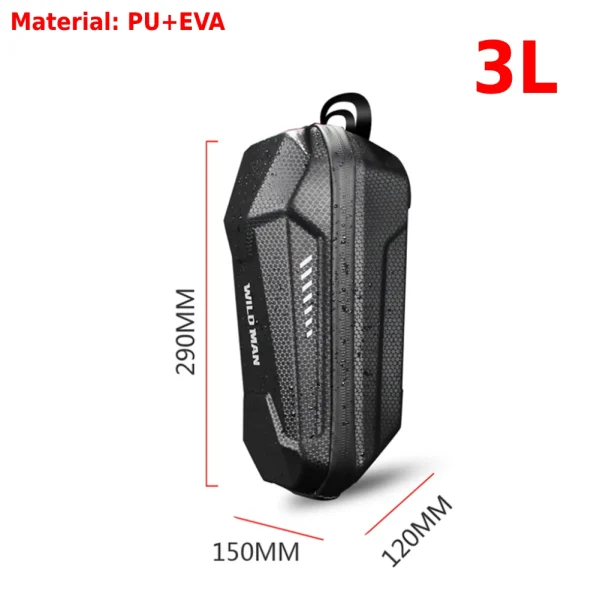 Scooter Front Bag for Xiaomi M365 Scooter Accessories Universal Electric Scooter Bag 3/4/5L Waterproof Front Storage Hanging Bag - Image 8