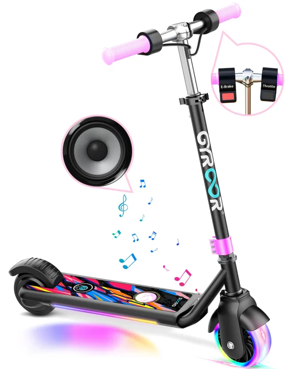 H30 Max Electric Scooter for Kids, LED Dispaly, 150W Powerful Motor, Dual Brake System, Adjustable Height and Speed. - Image 7