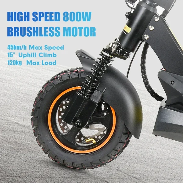 Mankeel MX-14 800W Electric Scooter for Adults 28MPH 48V 15AH Folding Commute Off Road Electric Scooter 37 Miles Range E-Scooter - Image 2