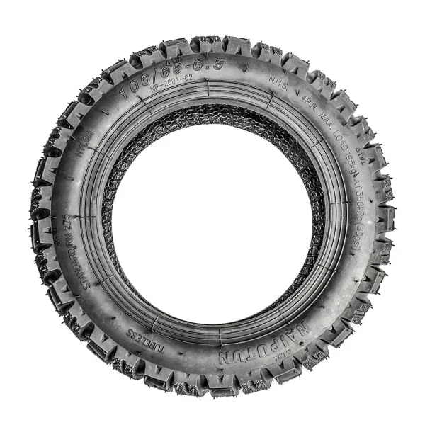 100/65-6.5 Thickened Vacuum Tire 11 Inch Electric Scooter Modified Tire Off-Road Tubeless Tyre with Nozzle - Image 5