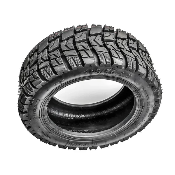 100/65-6.5 Thickened Vacuum Tire 11 Inch Electric Scooter Modified Tire Off-Road Tubeless Tyre with Nozzle - Image 4