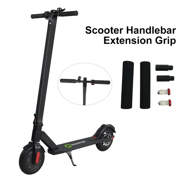 Electric Scooter Extended Handlebar for Xiaomi M365/Pro | Sponge Grip Bar with Light, Cycling Accessories - Image 4