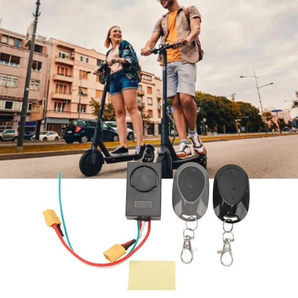 ZK30 Electric Scooter Alarm Anti-Theft Alarm for MAX G30 115dB High Volume Alarm 2 Remote Control for 36‑55V XT60 Interface - Image 6