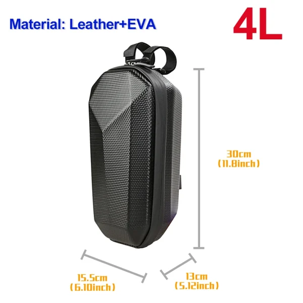 Waterproof Scooter Front Bag for Xiaomi M365 | 3L, 4L, 5L Universal Electric Scooter Storage Hanging Bag - Image 11