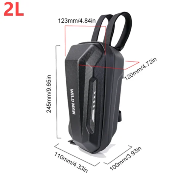 Waterproof Electric Scooter Front Bag | Accessories for Xiaomi Scooters and Bicycles | Rainproof Storage Bag - Image 8