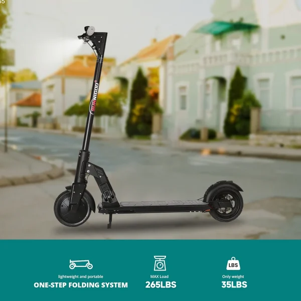 350W Electric Scooter for Adults 36V 10.4AH Battery Compact Scooter 8.5 Inch Tire Foldable Lightweight Electric Scooters Adults - Image 6