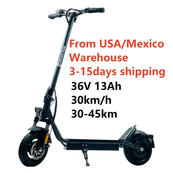 USA Adult 10inch Tubeless Tires 30km/h Speed 18.6mph 40KM Long Range 36V 13Ah 800W Electric Scooter Trottinettes Electriques - Image 7