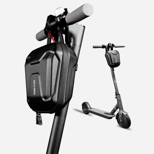 2-5L Universal Electric Scooter Front Bag Waterproof Rainproof Bike Bag Parts EVA Hard Shell Electric Scooter Hanging Bags - Image 2