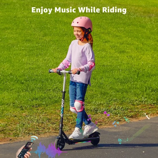 H30 Max Electric Scooter for Kids | 150W Motor, LED Display, Dual Brake System, Adjustable Height and Speed - Image 4