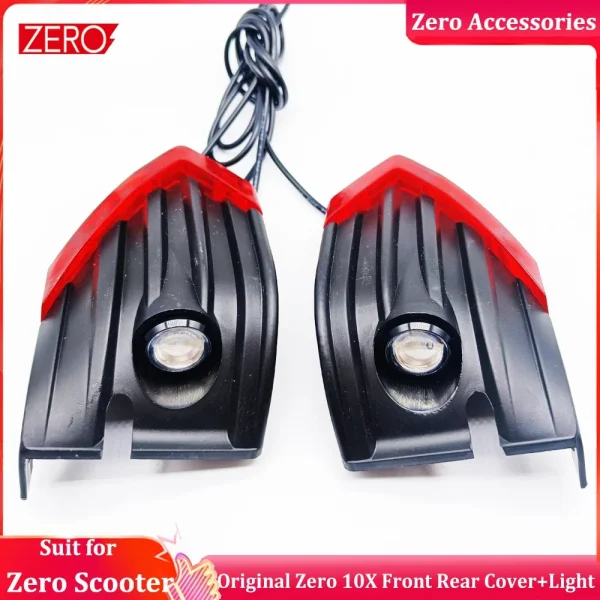 LED Light Bulb T10-ddm Deck Lamp Front Cover Rear Cover Tail Light Original Spare Parts ZERO 10X Electric Scooter