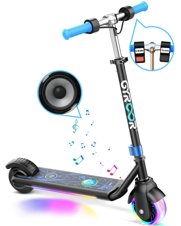 H30 Max Electric Scooter for Kids, LED Dispaly, 150W Powerful Motor, Dual Brake System, Adjustable Height and Speed. - Image 8